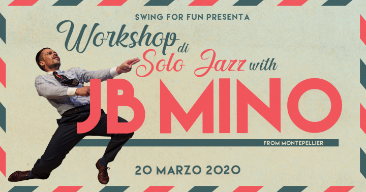 ANNULLATO! - Workshop di Solo Jazz con JB MINO - ANNULLATO!!!