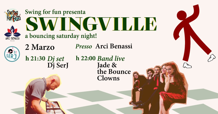 Swingville vol. 6 - dj SerJ + Jade & the Bounce Clowns